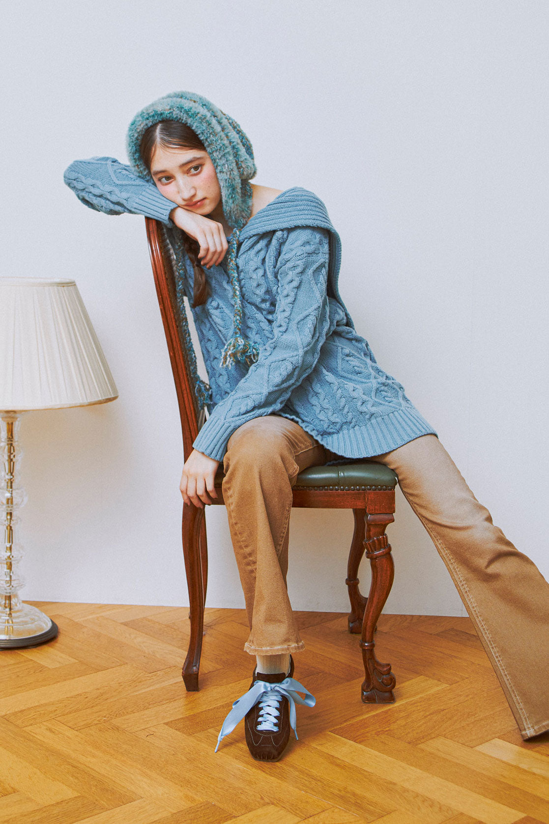 Romantic Sailor Knit Dress