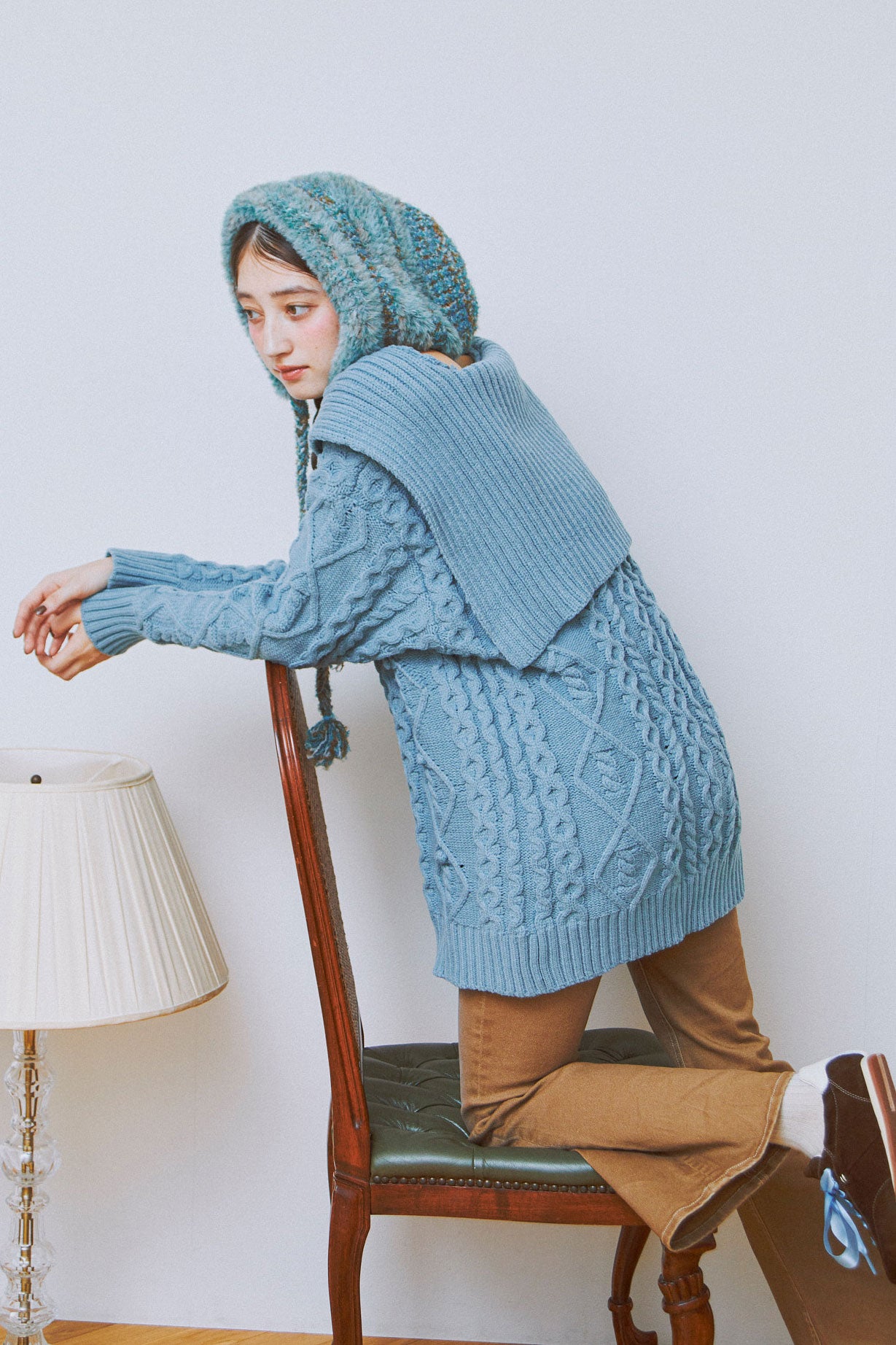 Romantic Sailor Knit Dress