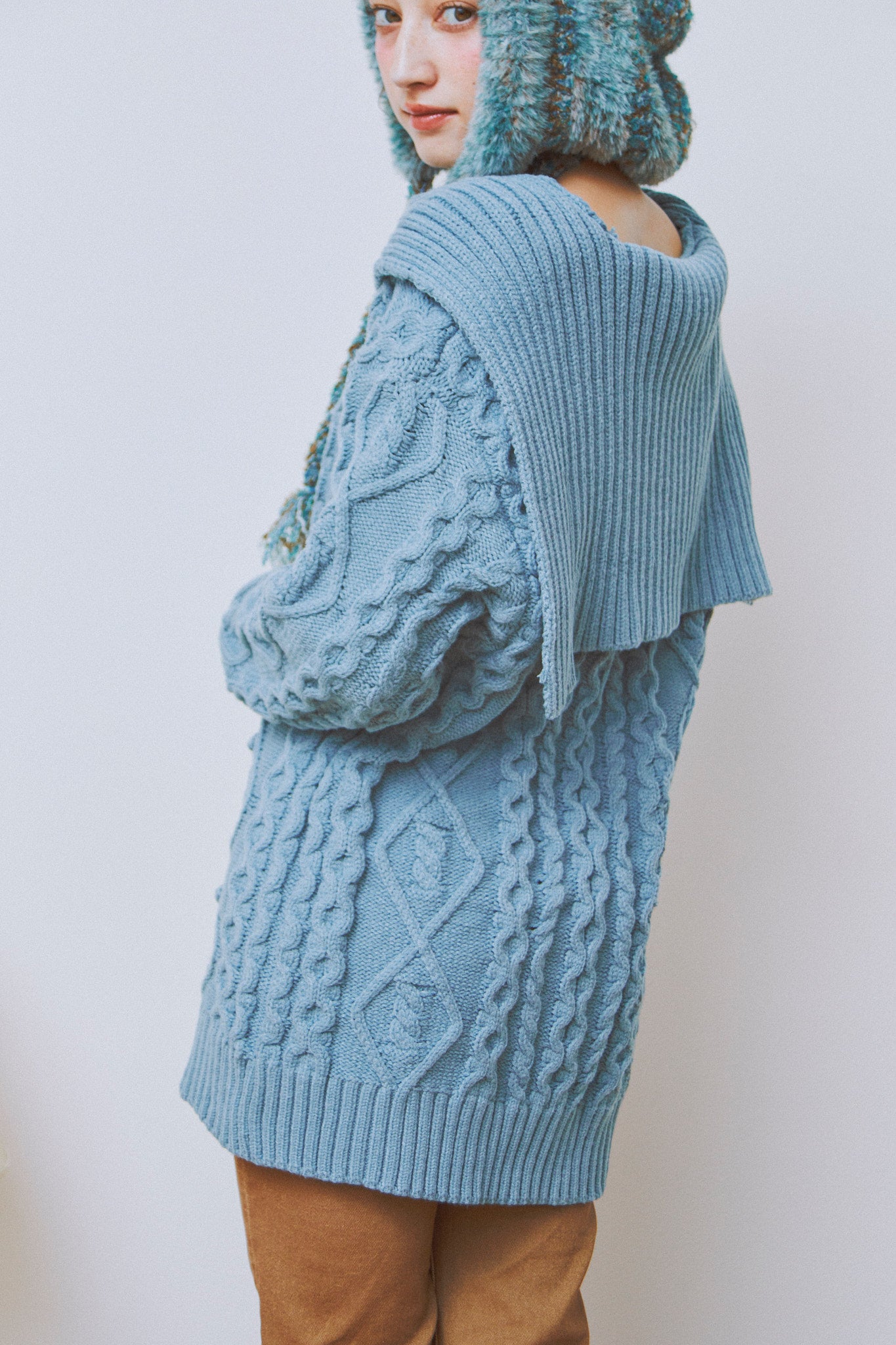 Romantic Sailor Knit Dress