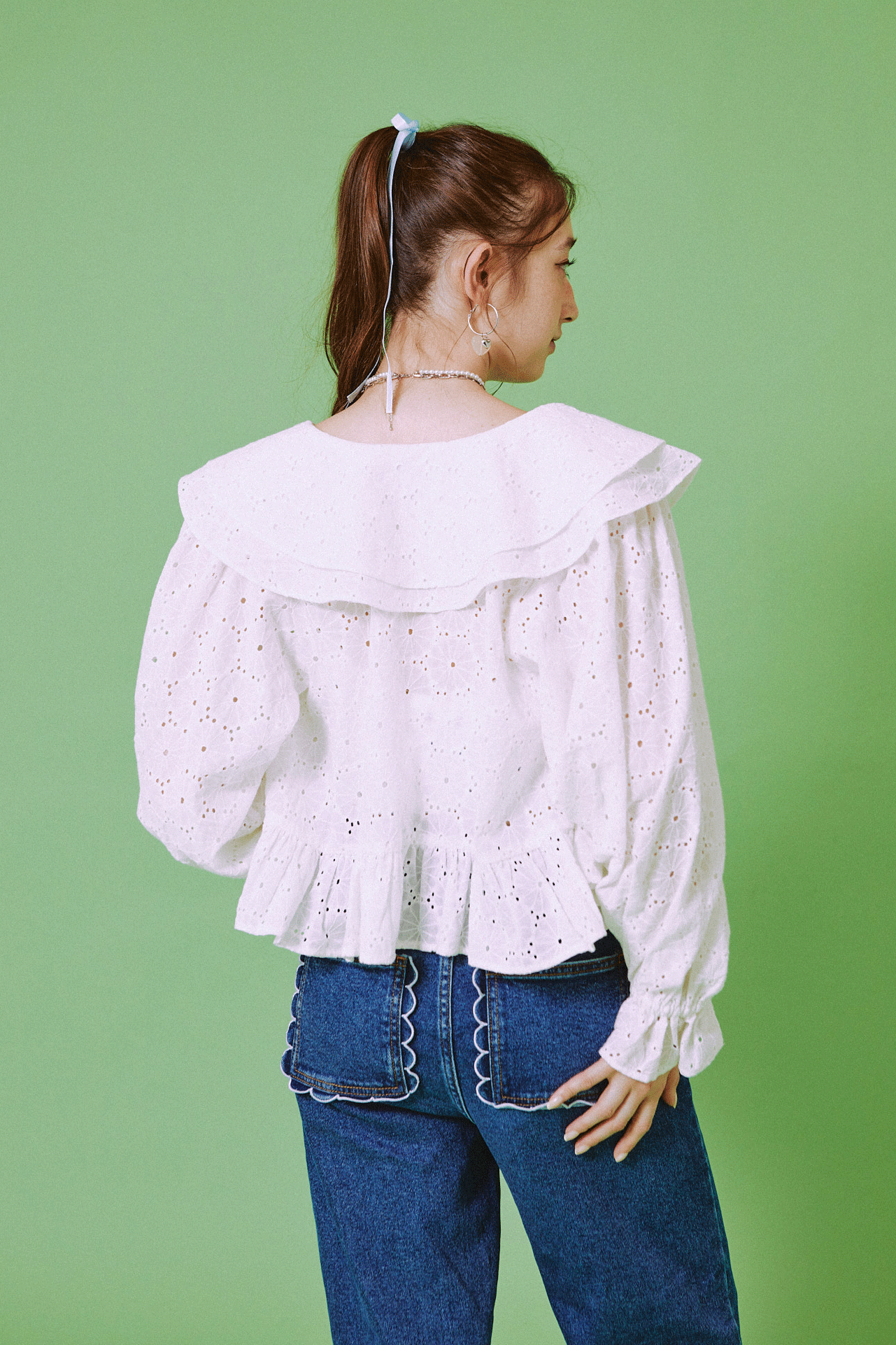 Bonbon Lace Blouse