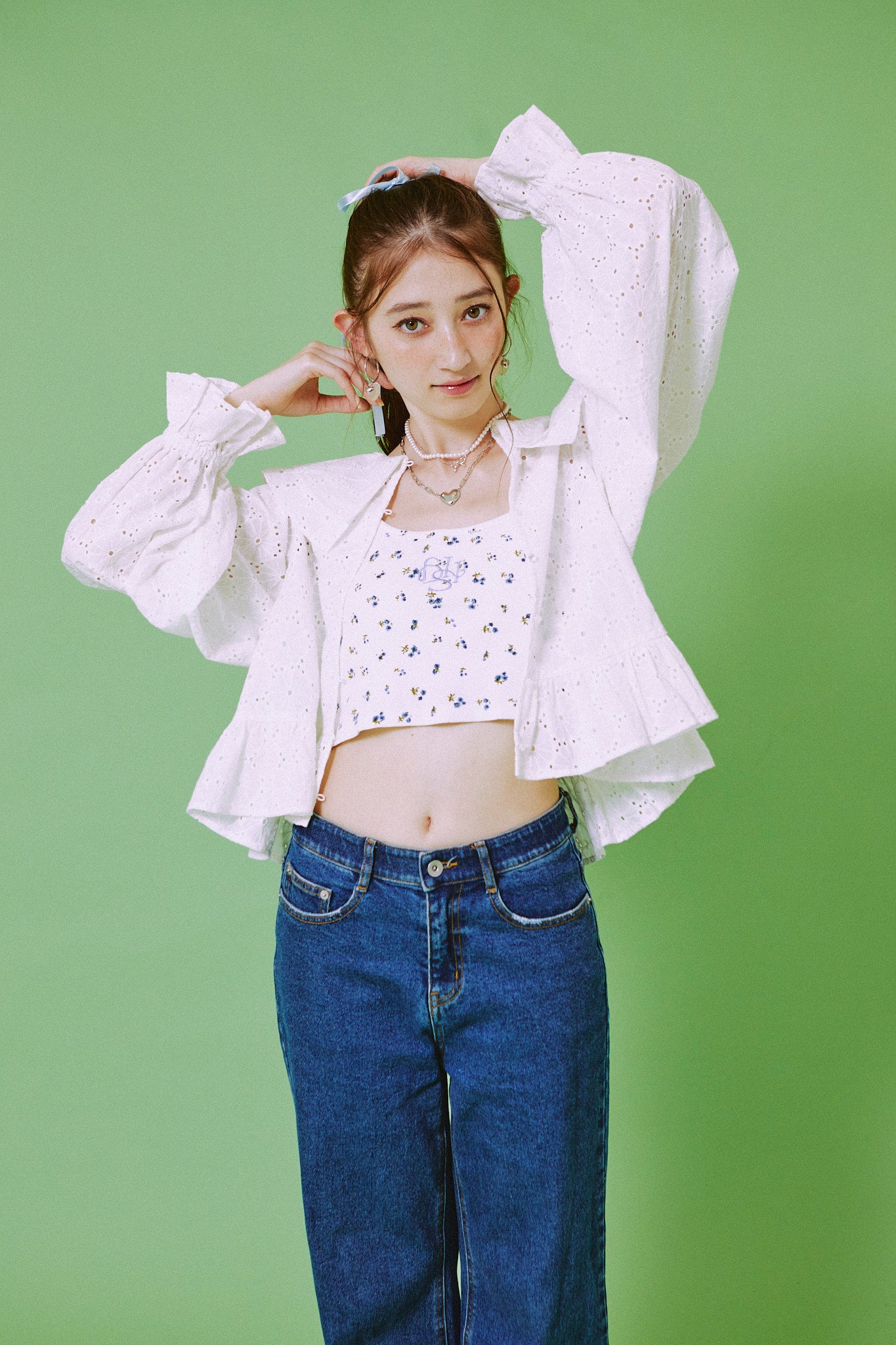 Bonbon Lace Blouse