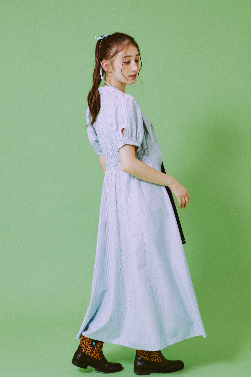 Retro Bloom Long Dress