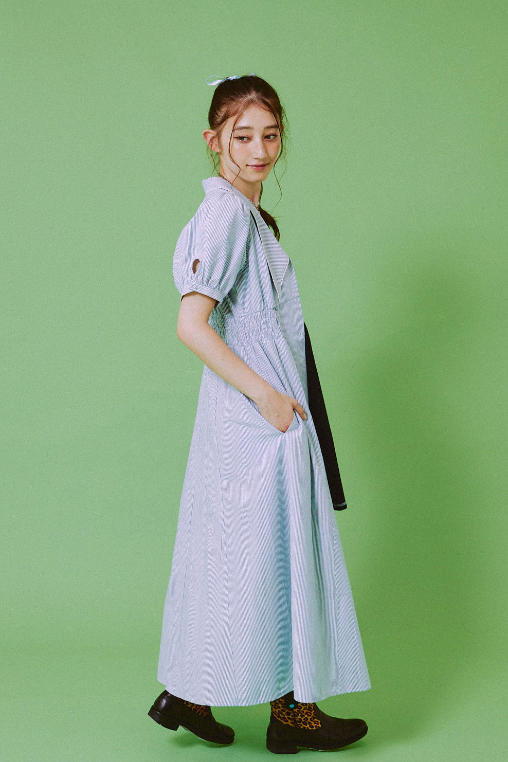Retro Bloom Long Dress