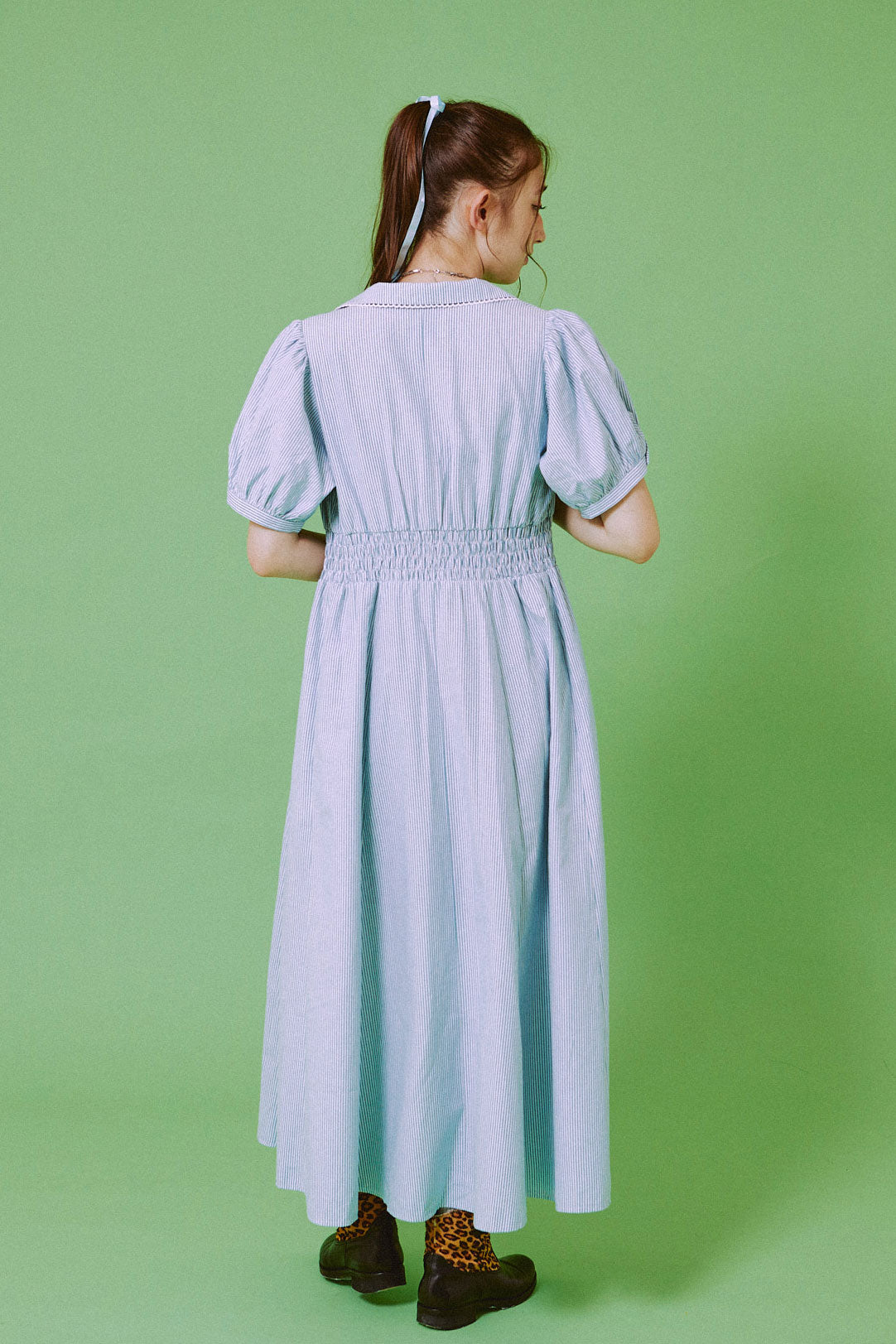 Retro Bloom Long Dress