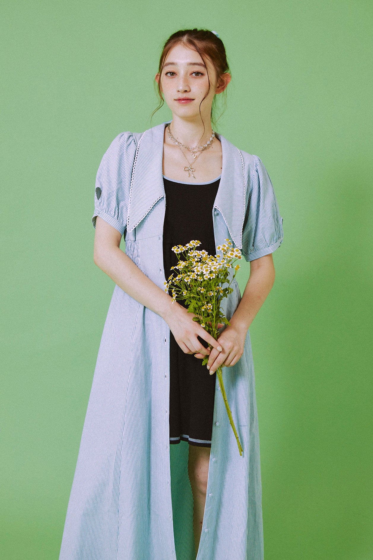 Retro Bloom Long Dress