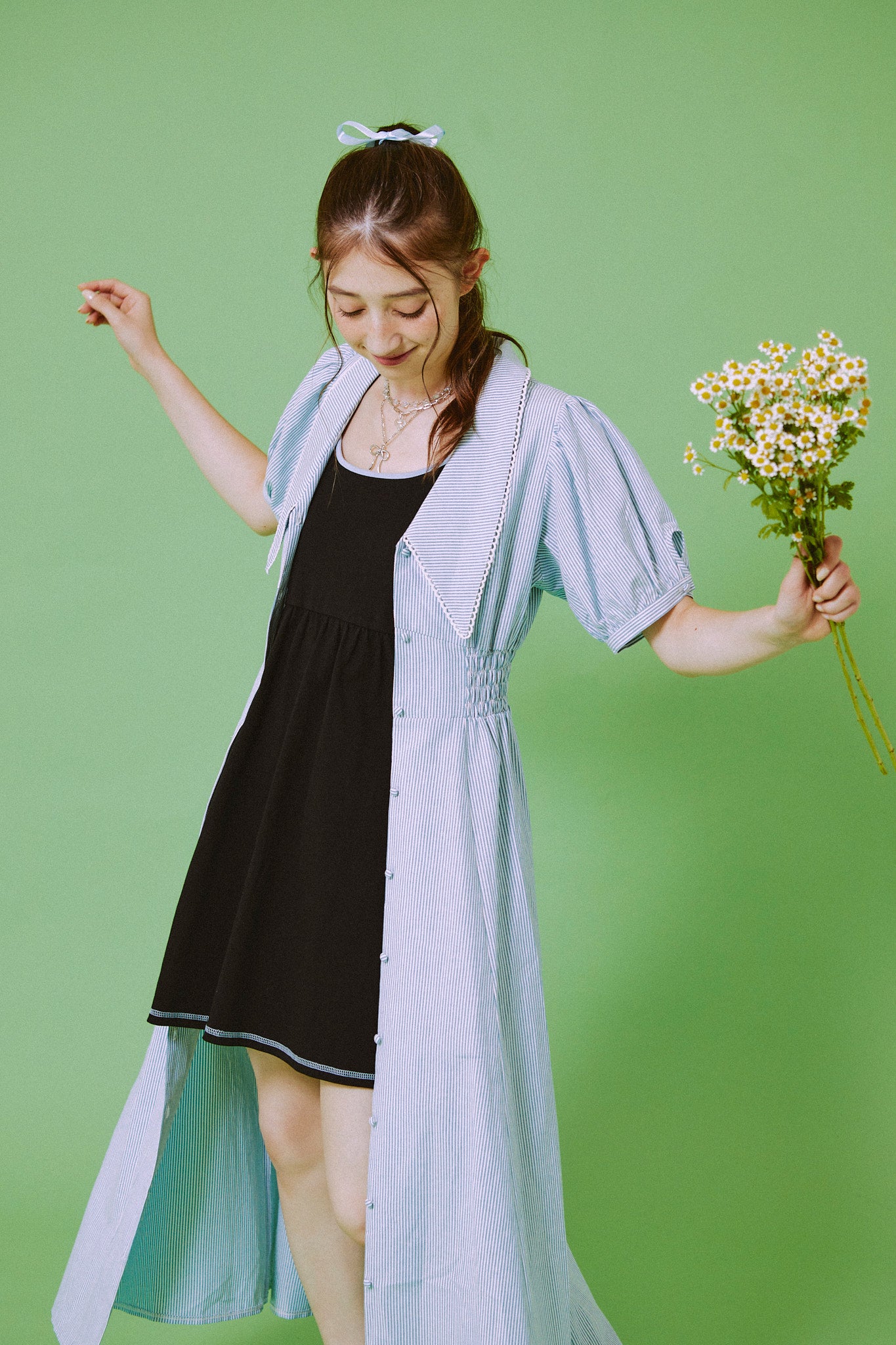 Retro Bloom Long Dress