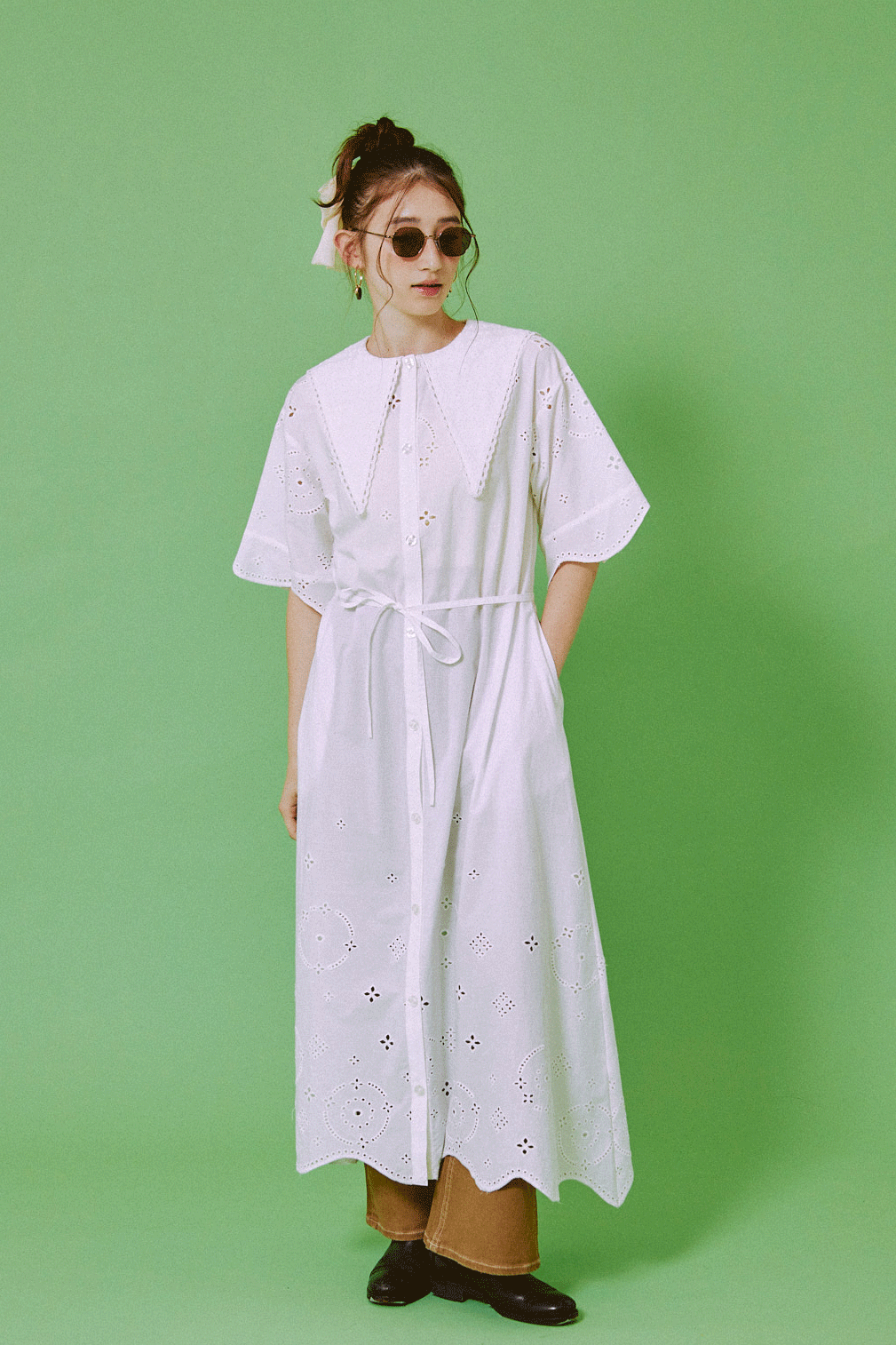 Laceway Long Dress