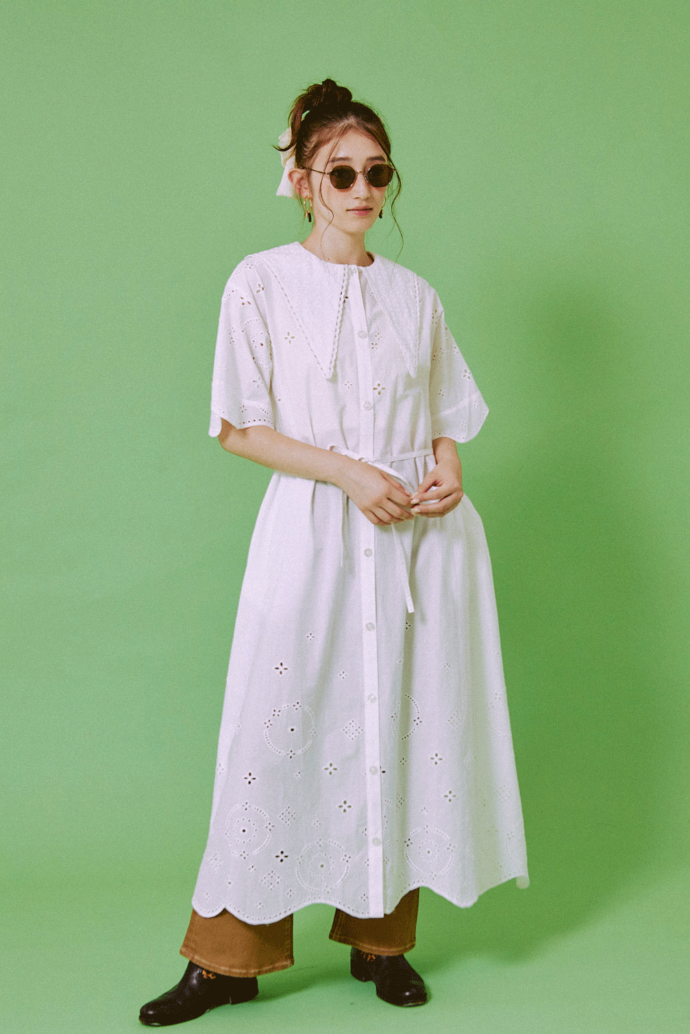 Laceway Long Dress