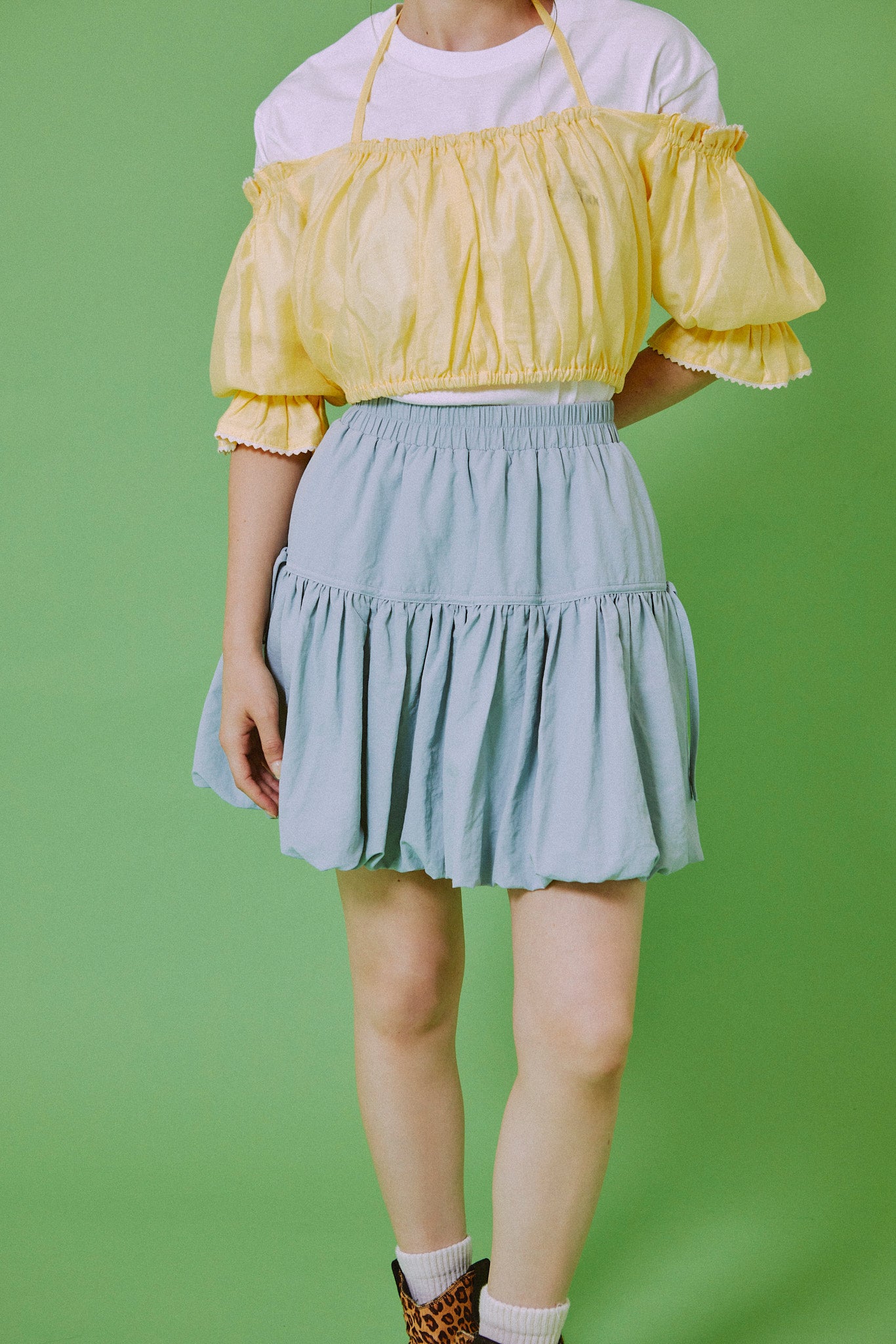 Fluffy Pop Balloon Skirt