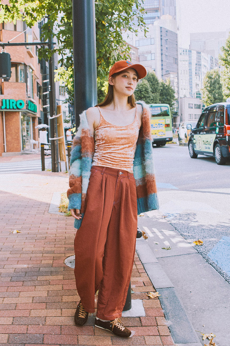 Nylon Cloud Volume Pants