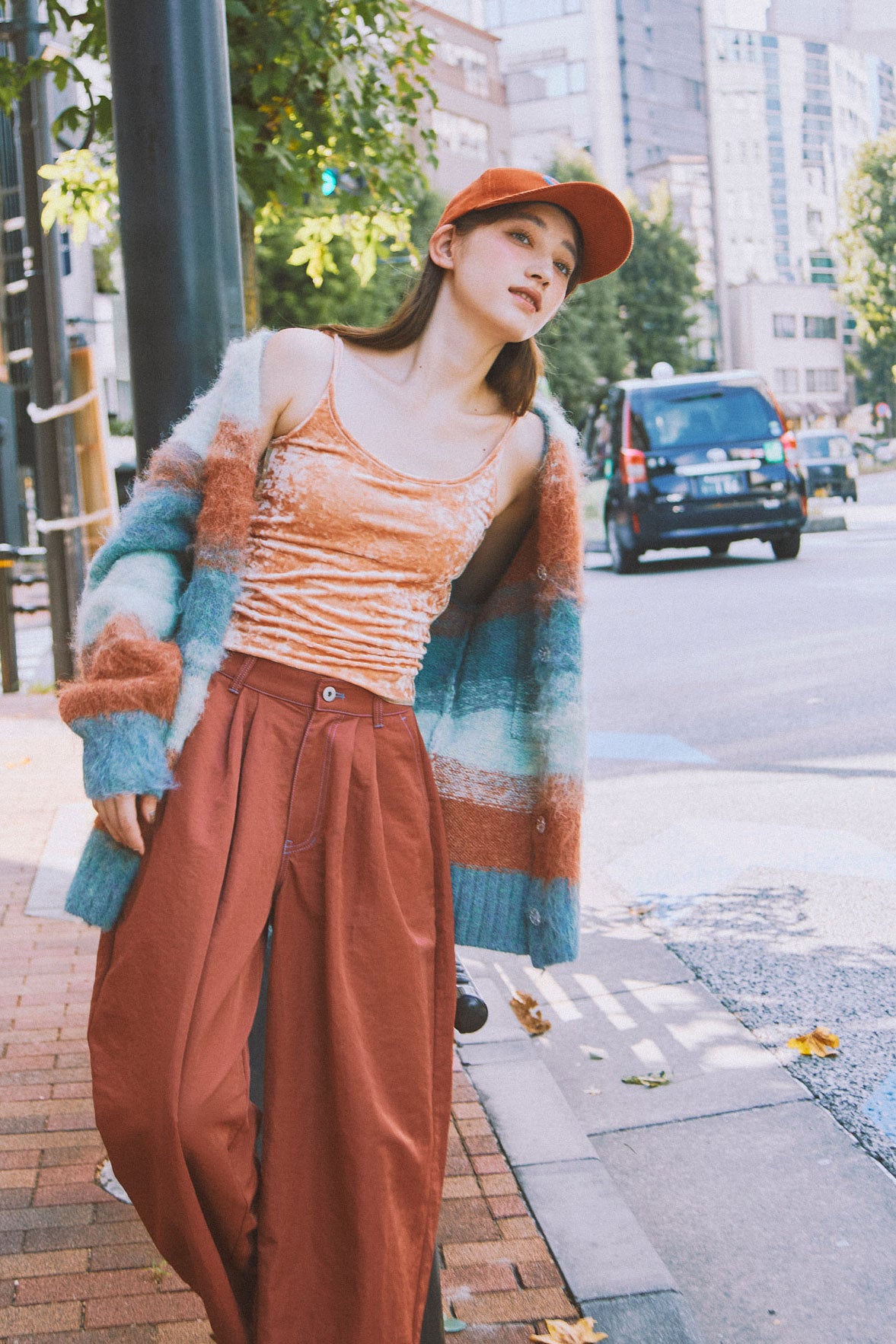 Nylon Cloud Volume Pants
