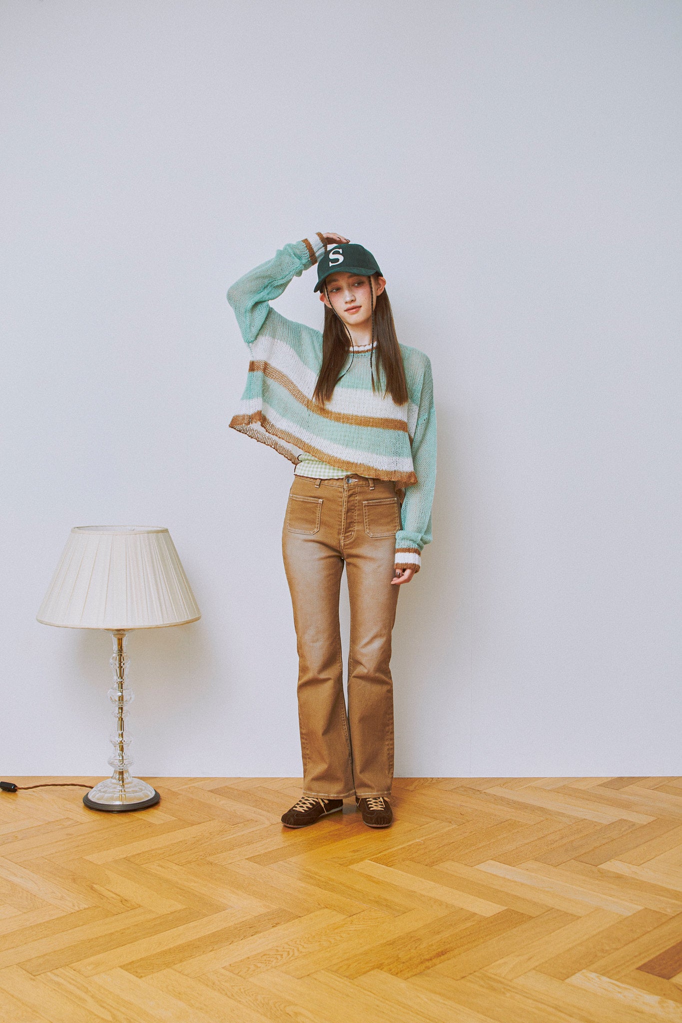 Playful Sheer Knit Top