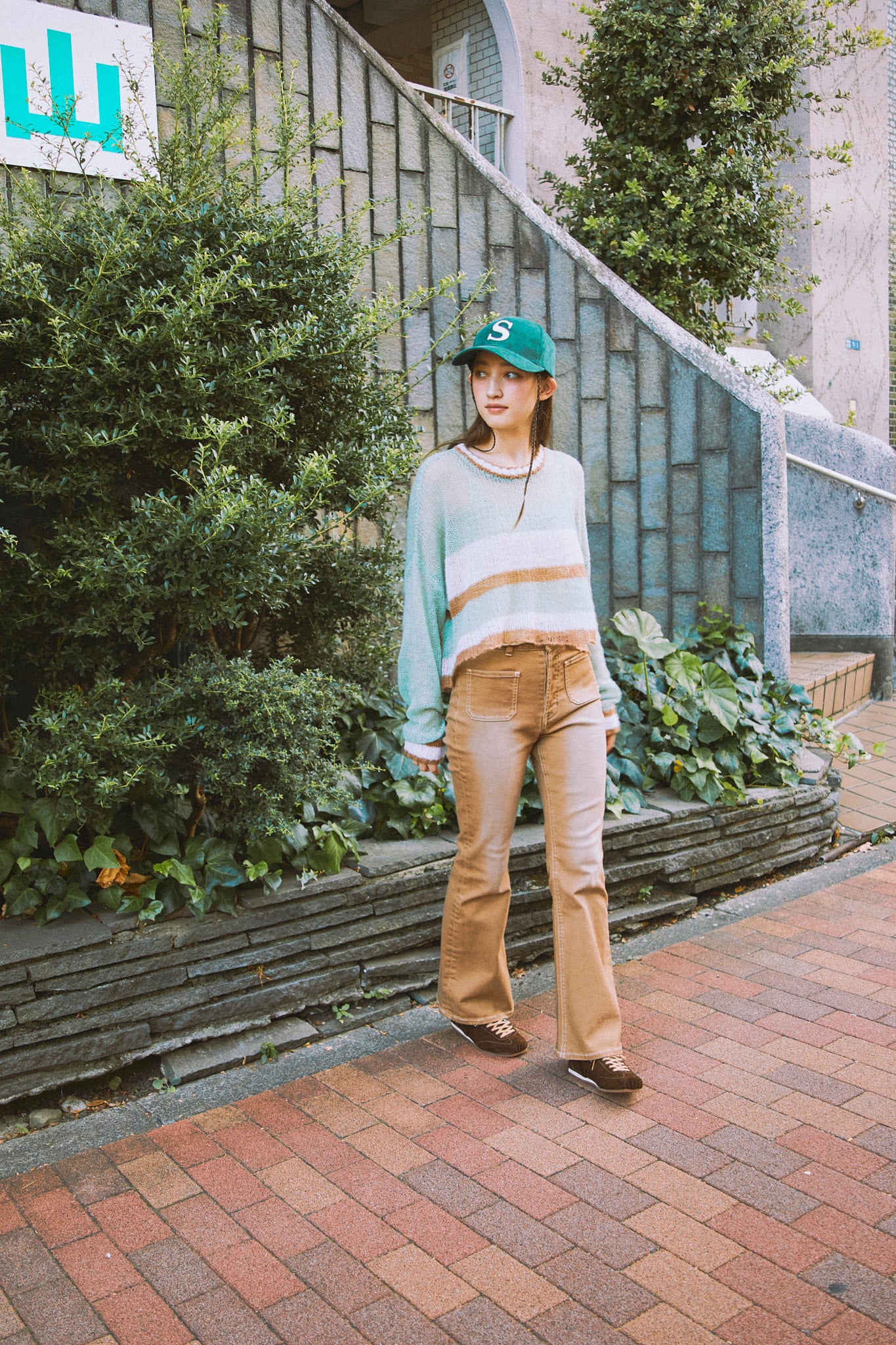 Playful Sheer Knit Top