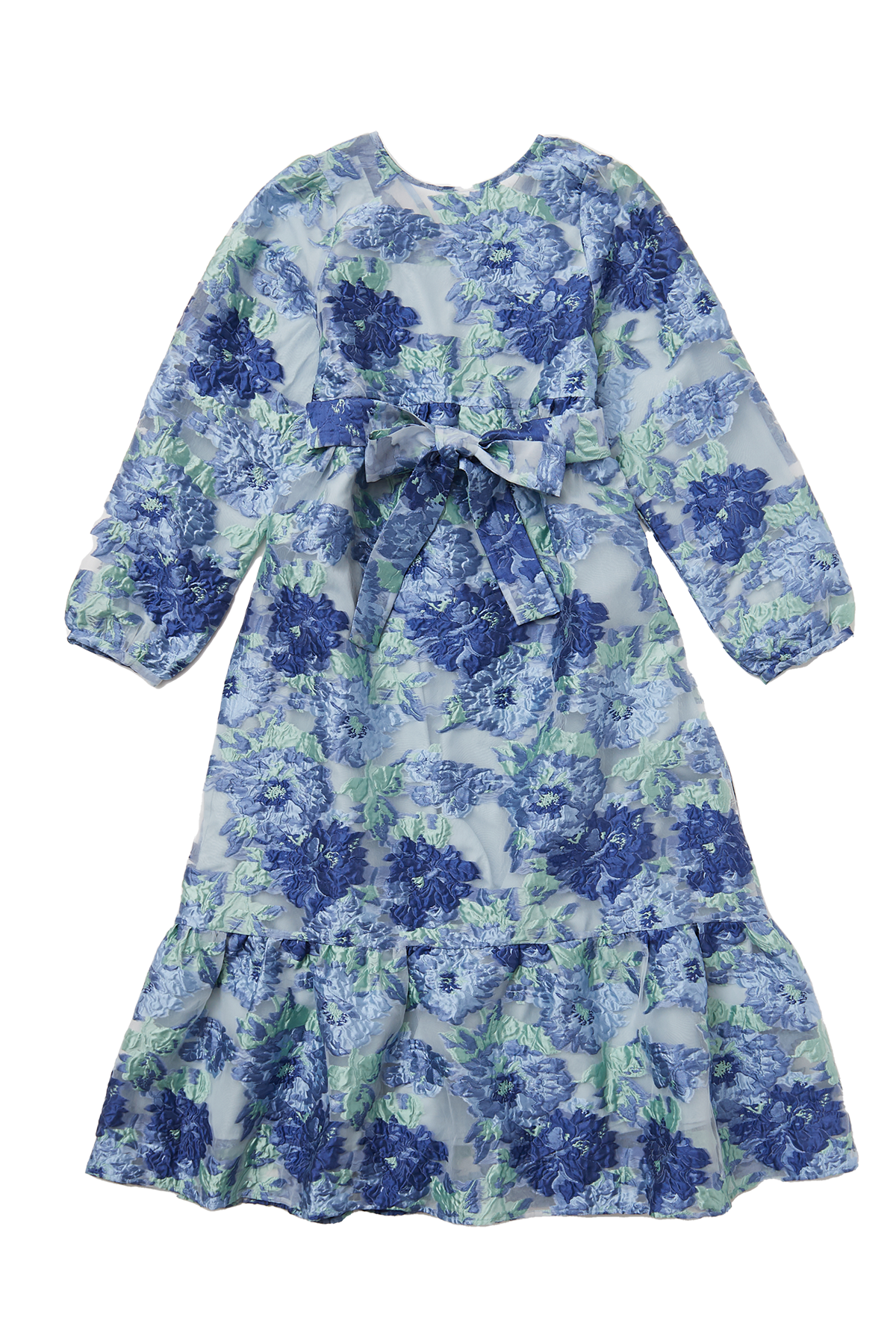 Flower Shower Dress / Blue