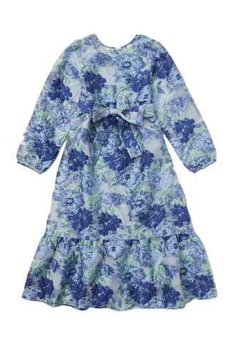 Flower Shower Dress / Blue