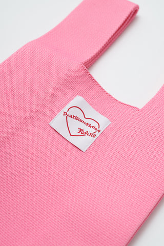 【 FALINE TOKYO × Dear Sisterhood Special Collaboration】Knit bag / Pink