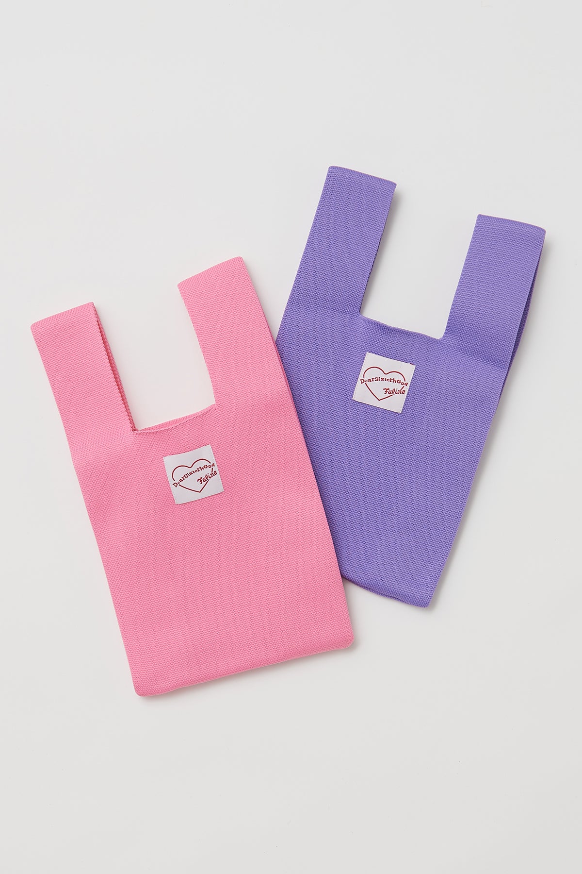 【 FALINE TOKYO × Dear Sisterhood Special Collaboration】Knit bag / Pink