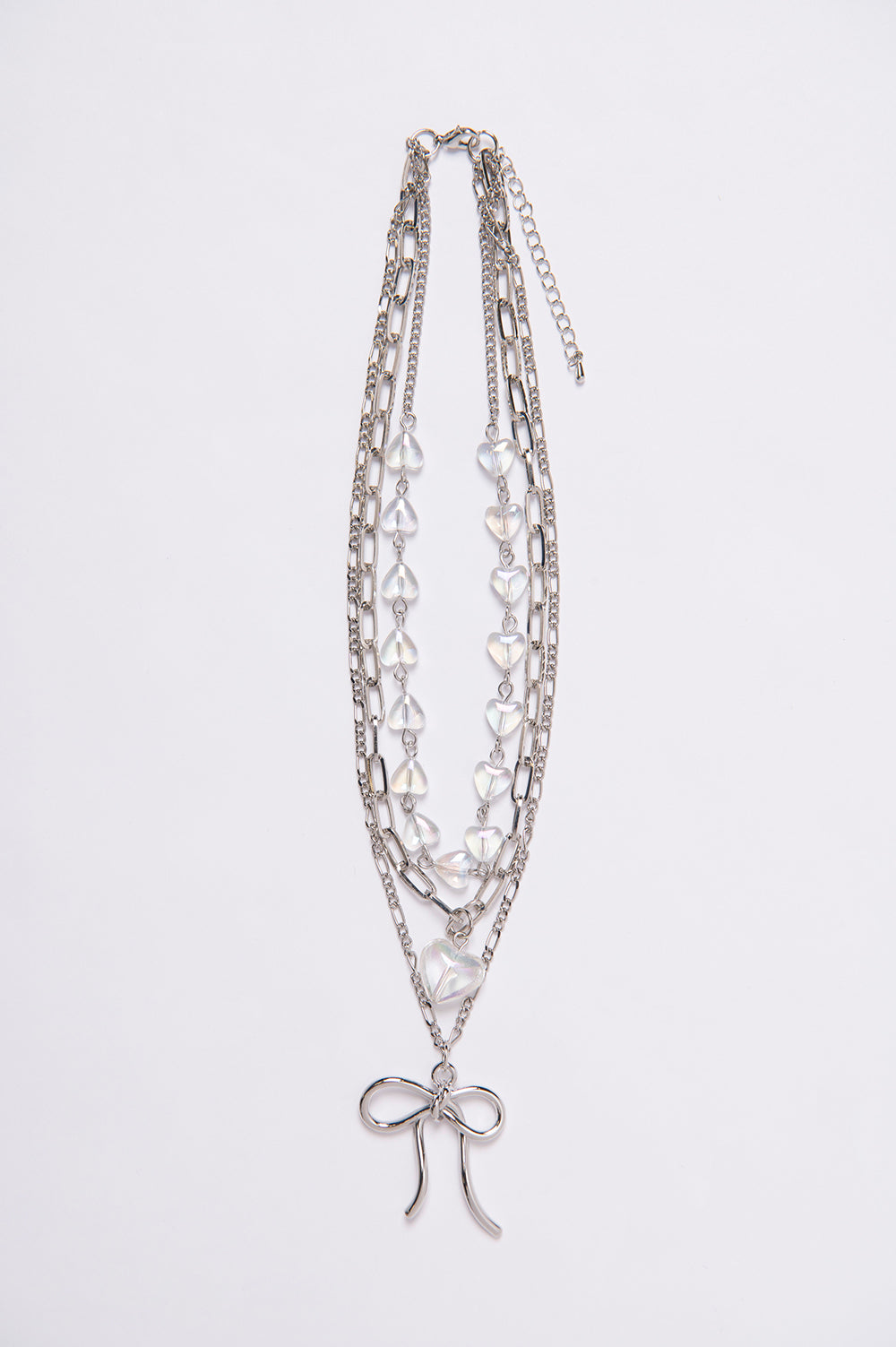 Metal Ribbon Necklace