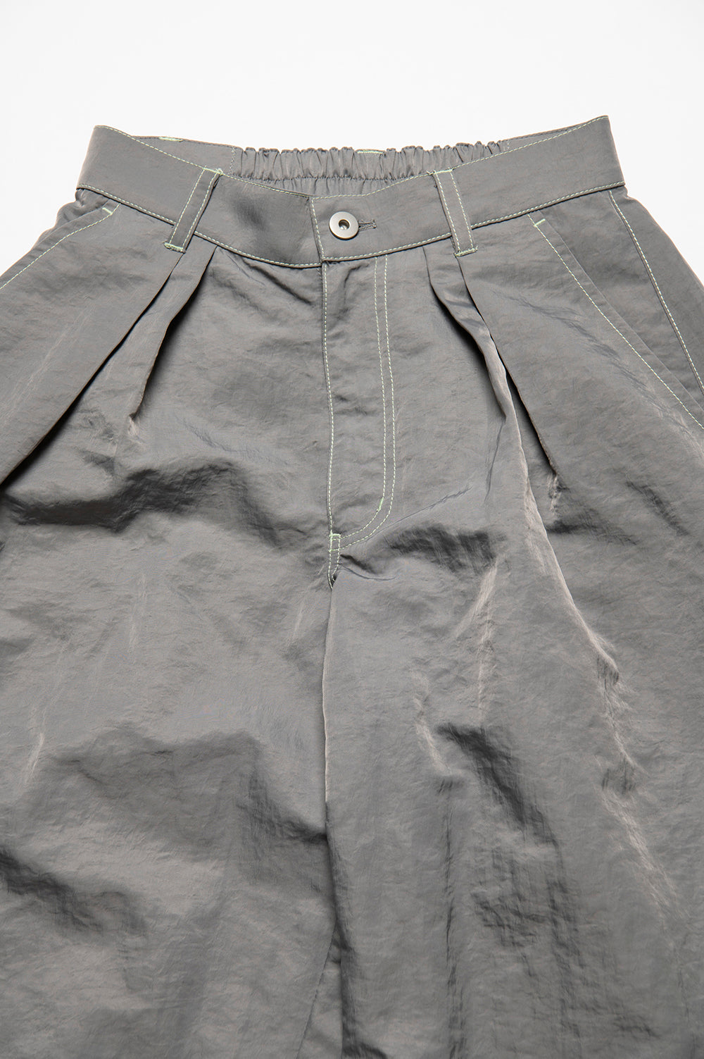 Nylon Cloud Volume Pants