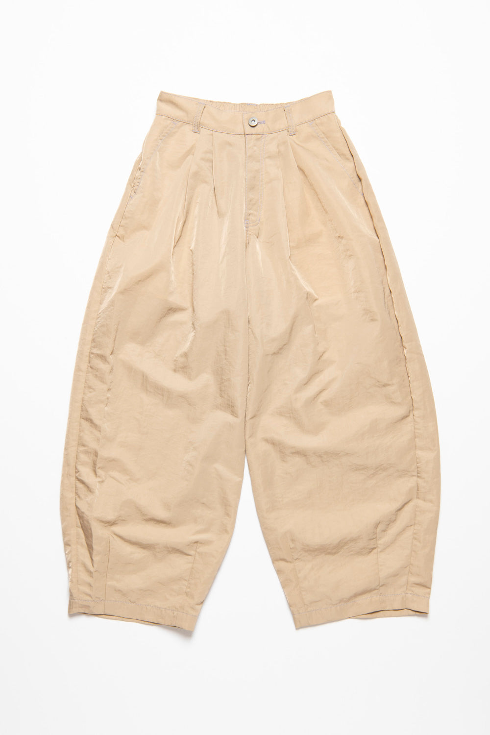 Nylon Cloud Volume Pants