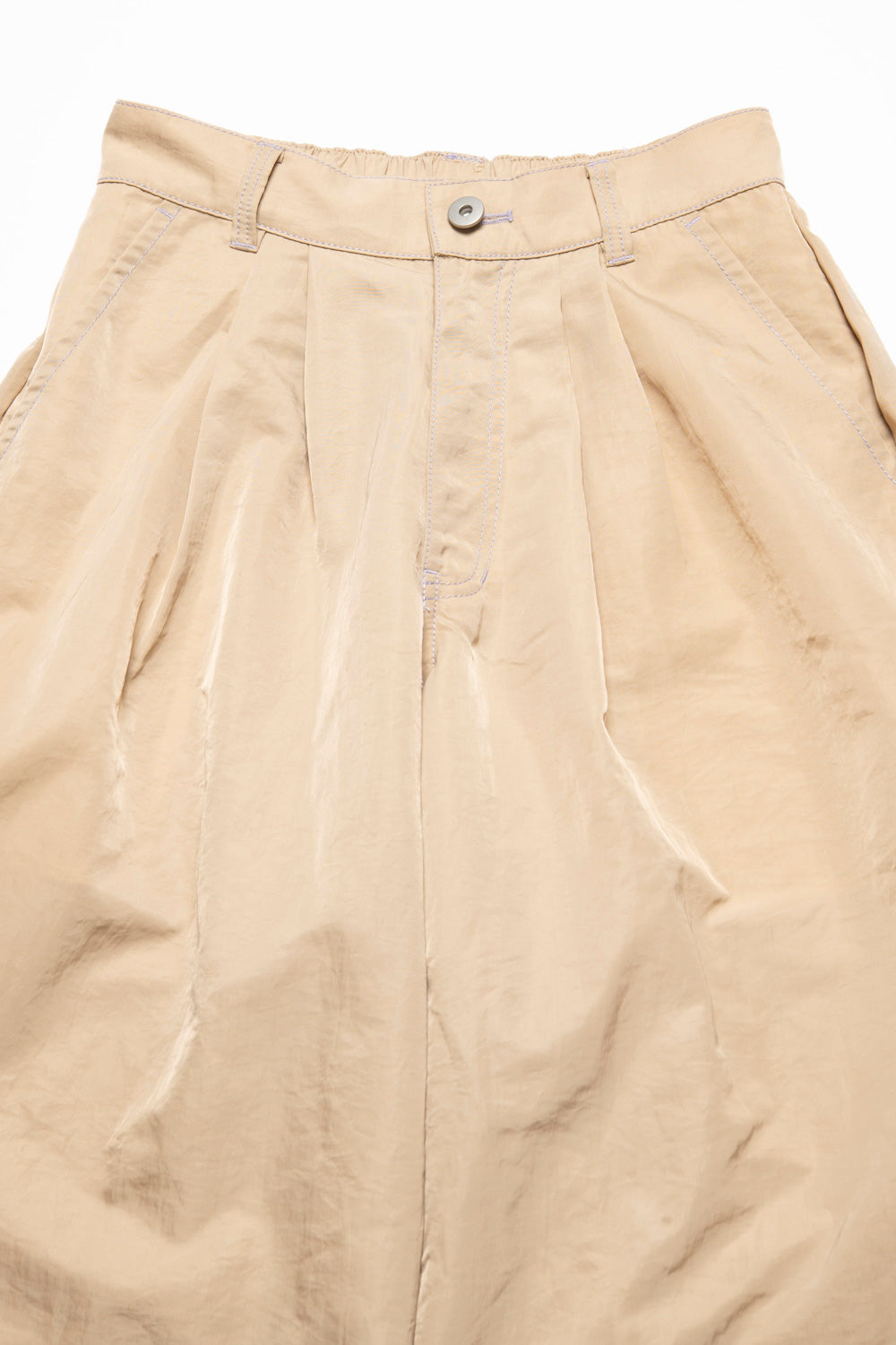Nylon Cloud Volume Pants
