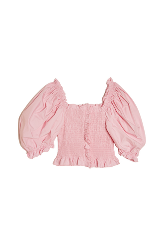 Princess puff sleeve tops / Pink