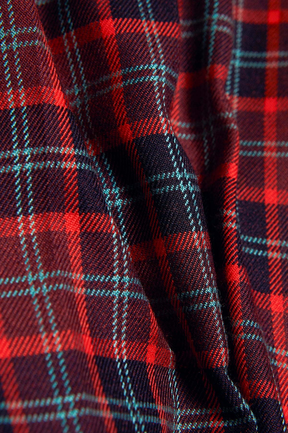 Flying Ribbon Check Skirt / Orange