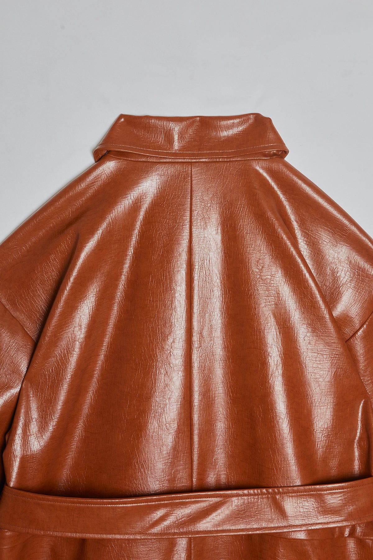 Magical Leather Coat / Brown
