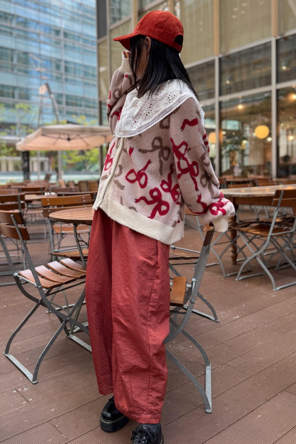 Nylon Cloud Volume Pants