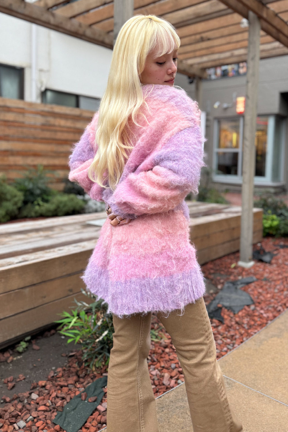 Twilight Border Knit Cardigan