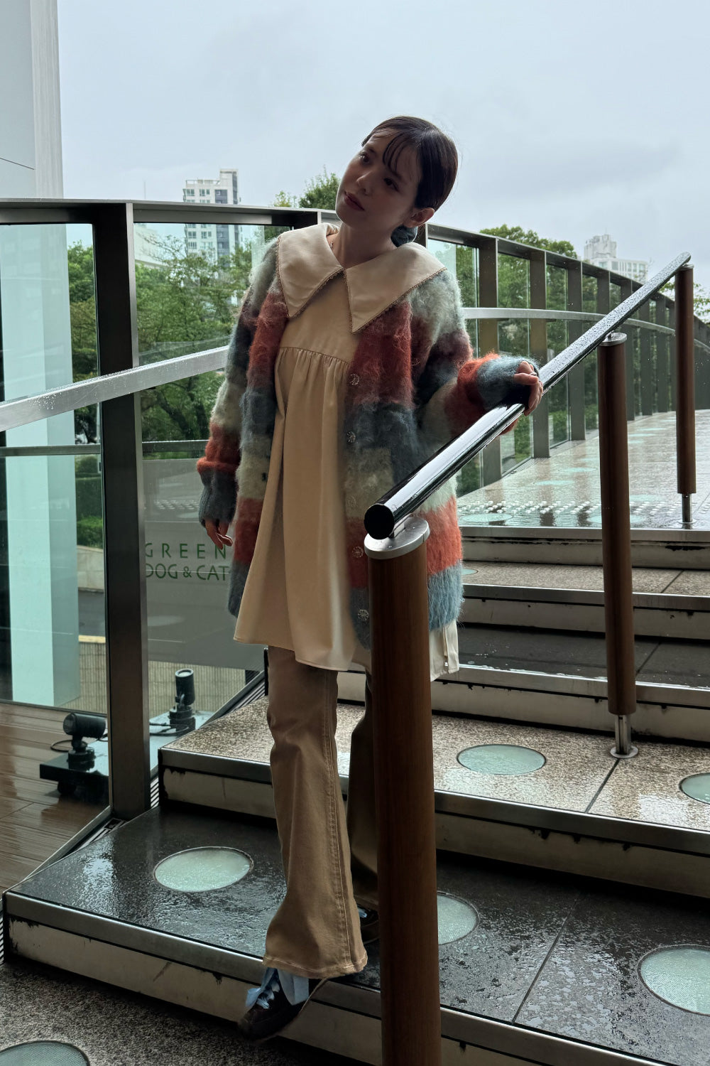 Twilight Border Knit Cardigan