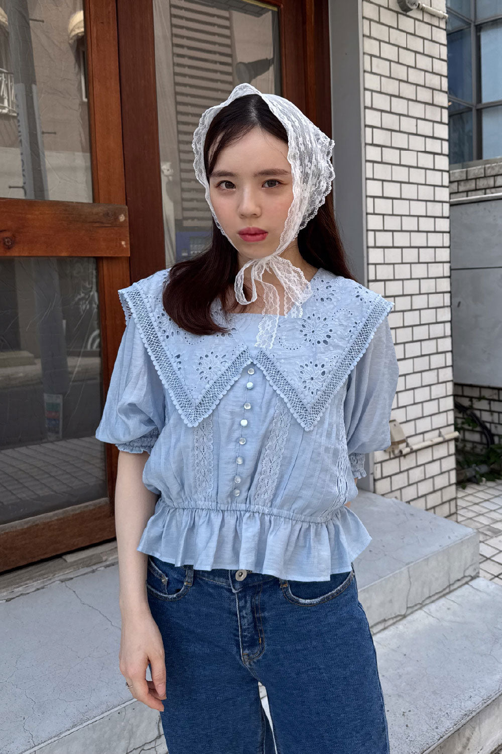 Daisy Bloom Lacy Blouse