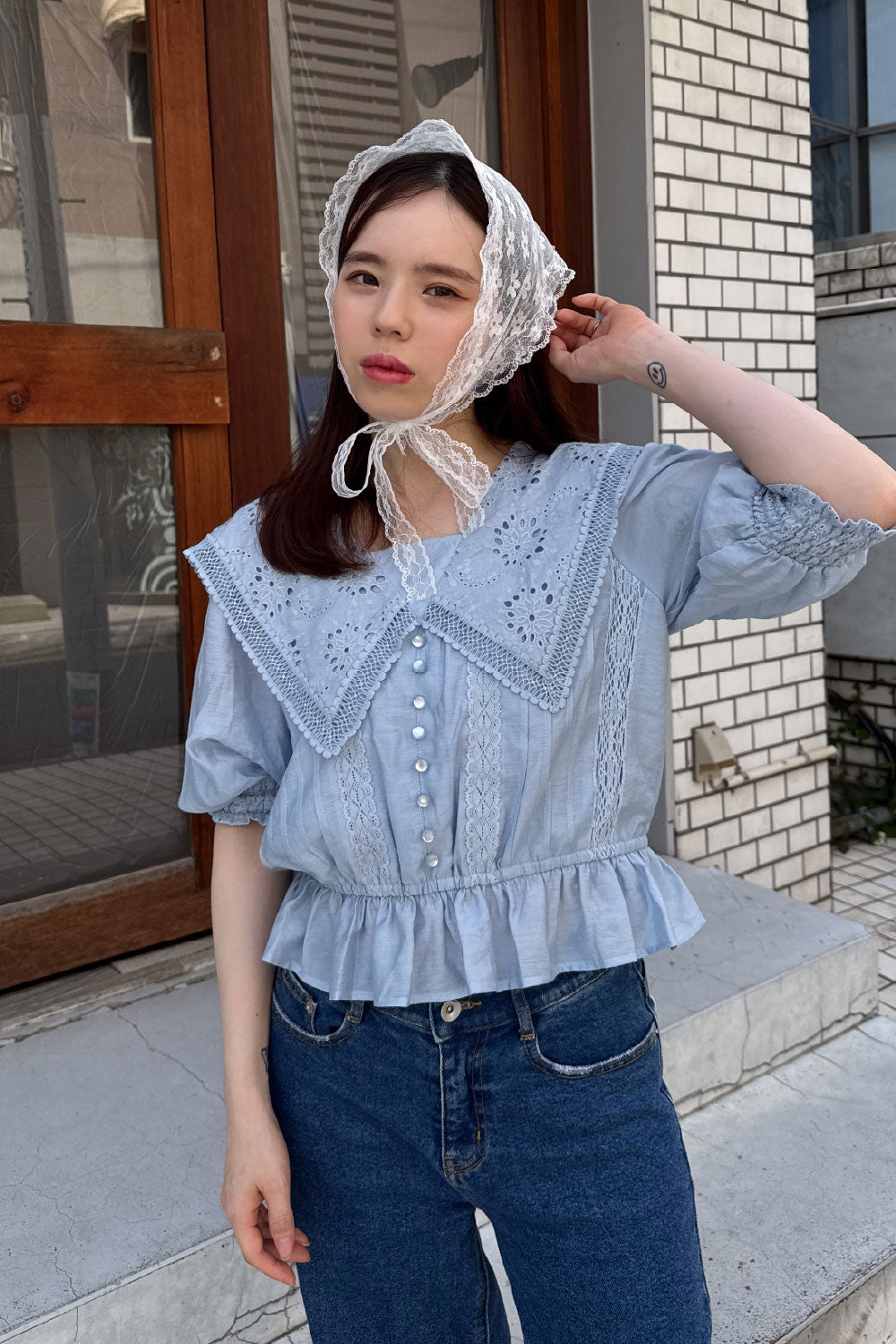 Daisy Bloom Lacy Blouse