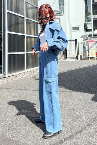 Laid Back Corduroy Set Up / Blue