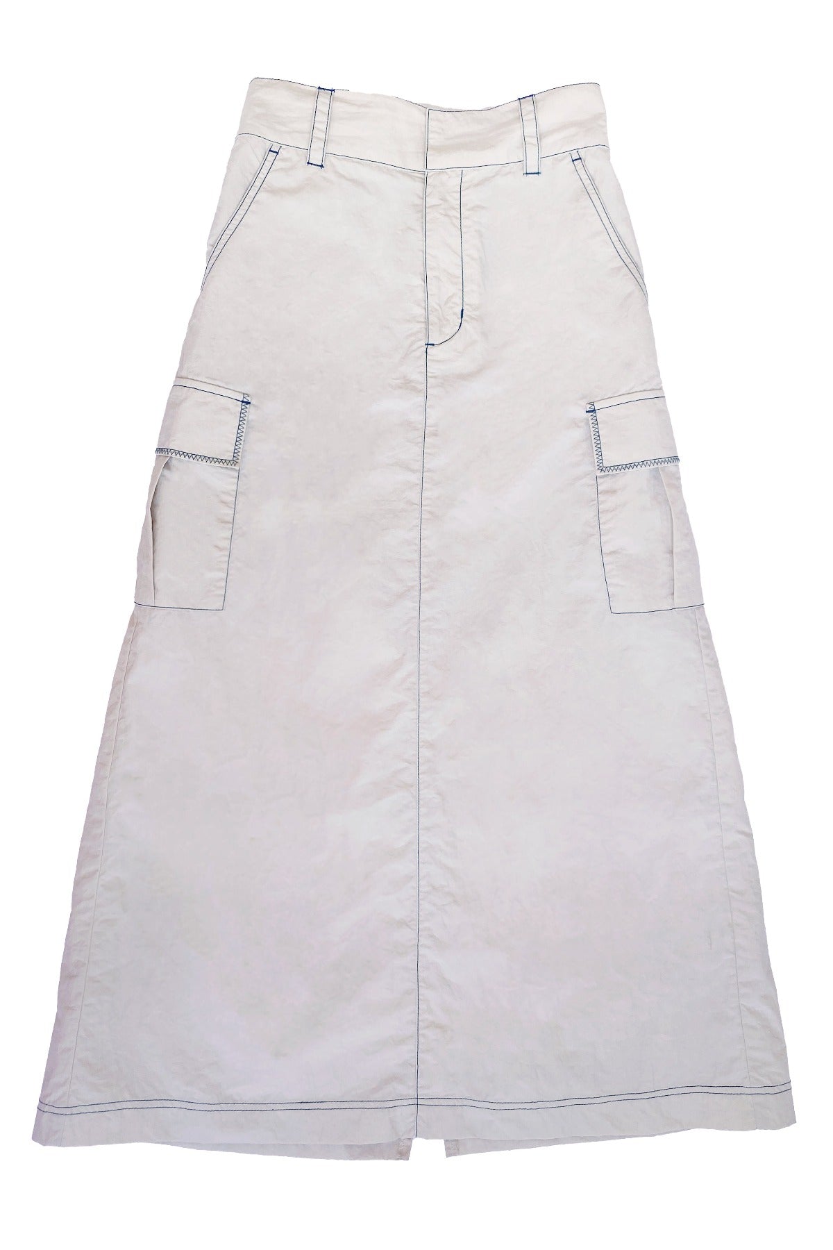 Romantic Nylon Skirt / Beige