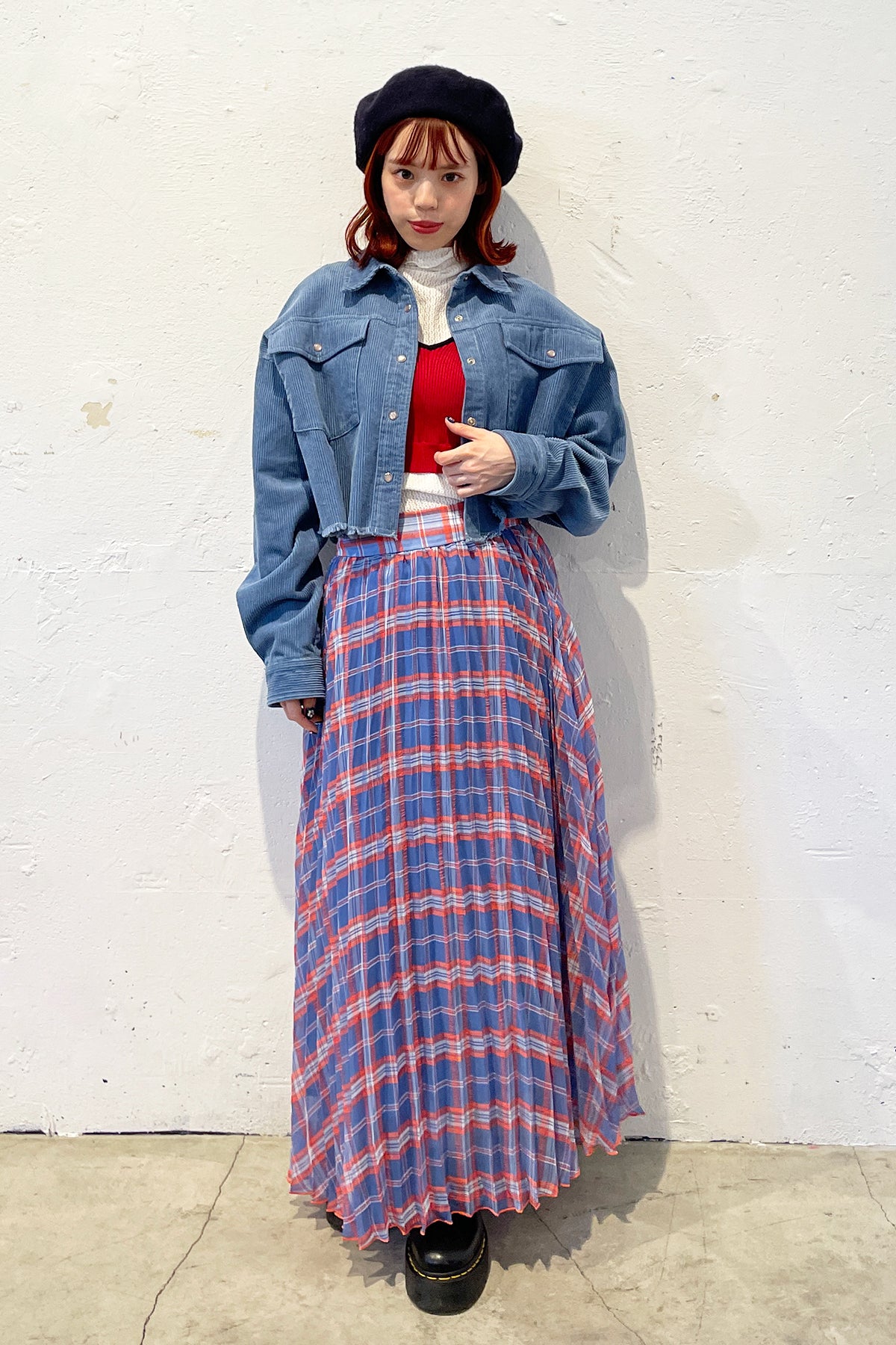 Laid Back Corduroy Set Up / Blue