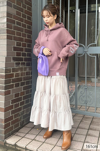 【 FALINE TOKYO × Dear Sisterhood Special Collaboration】Knit bag / Purple