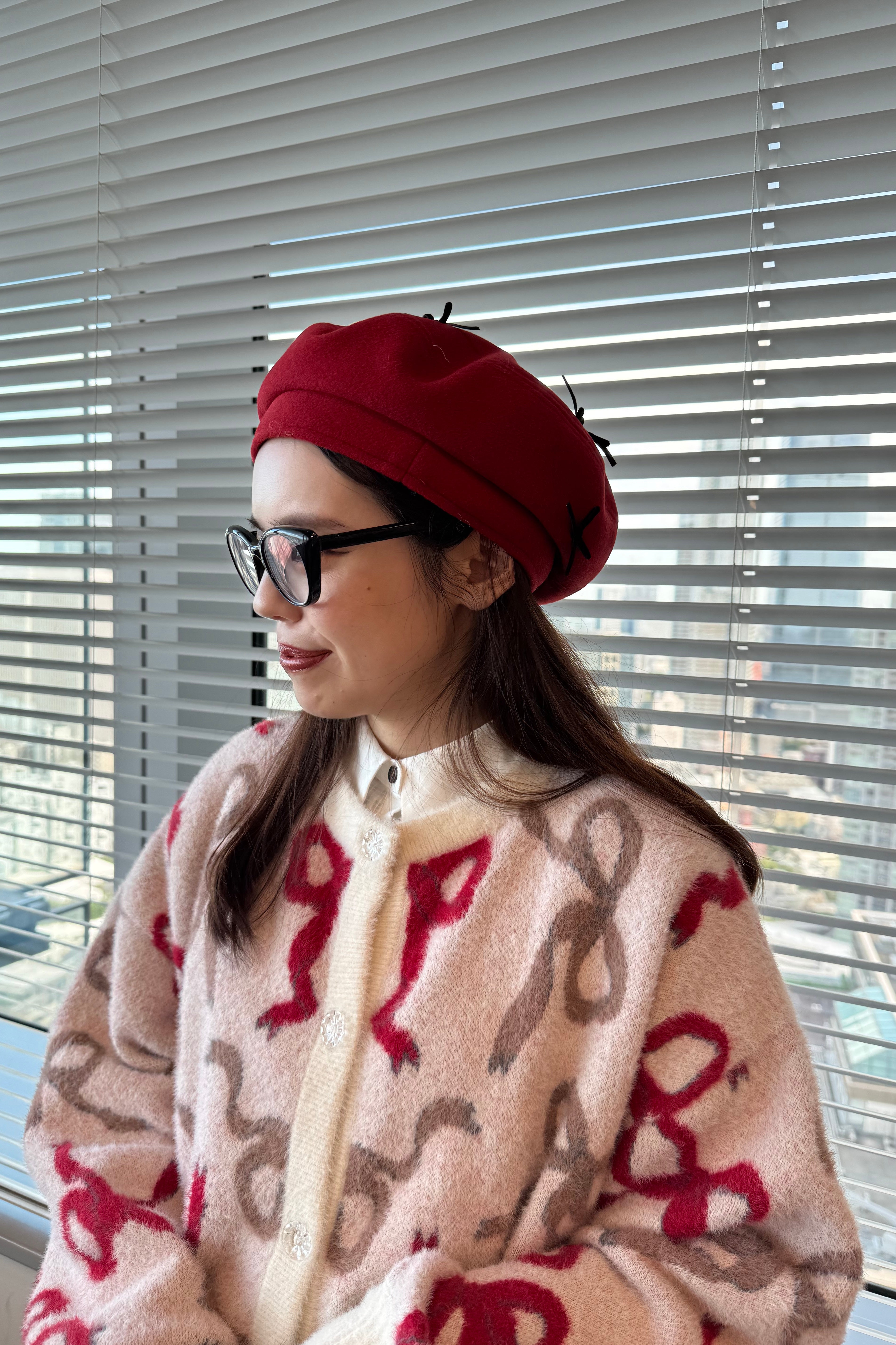 Ribbon beret