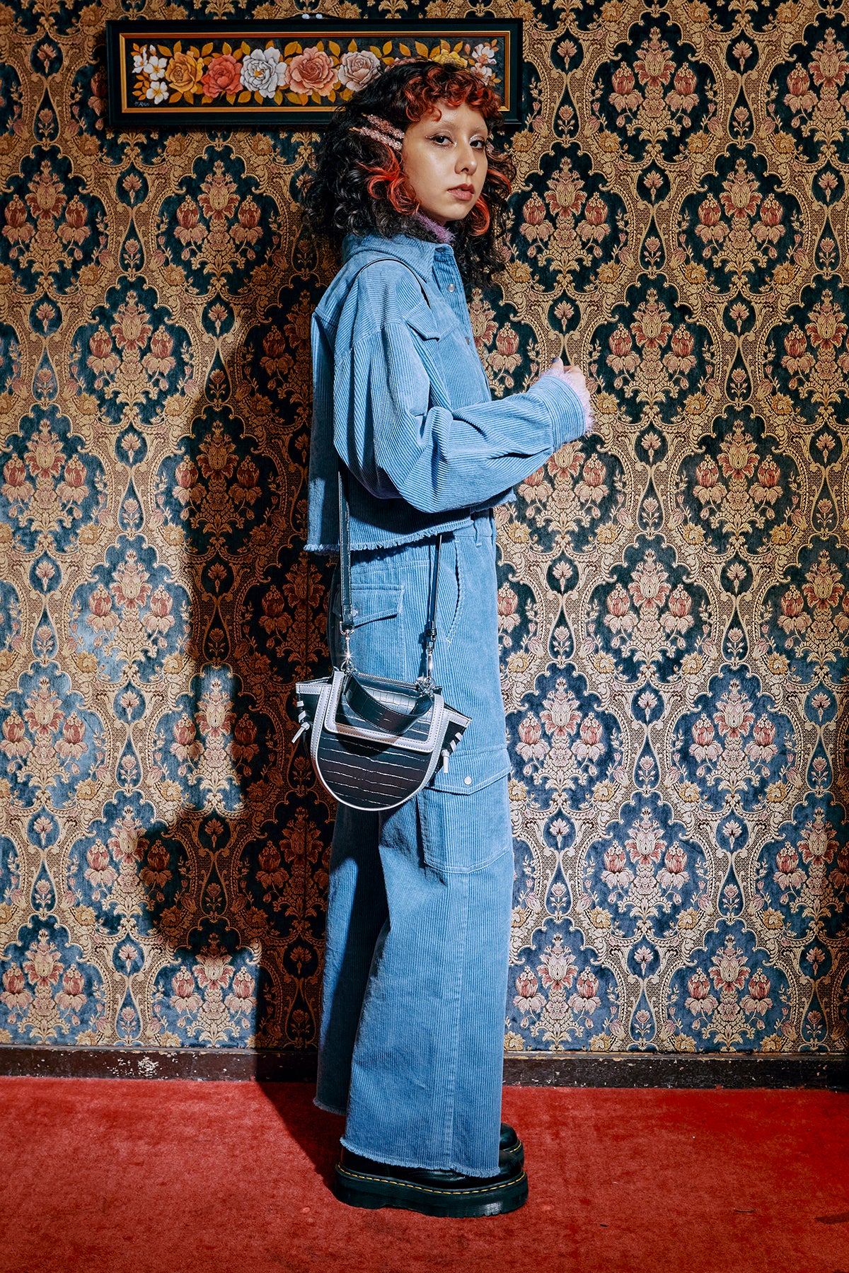 Laid Back Corduroy Set Up / Blue