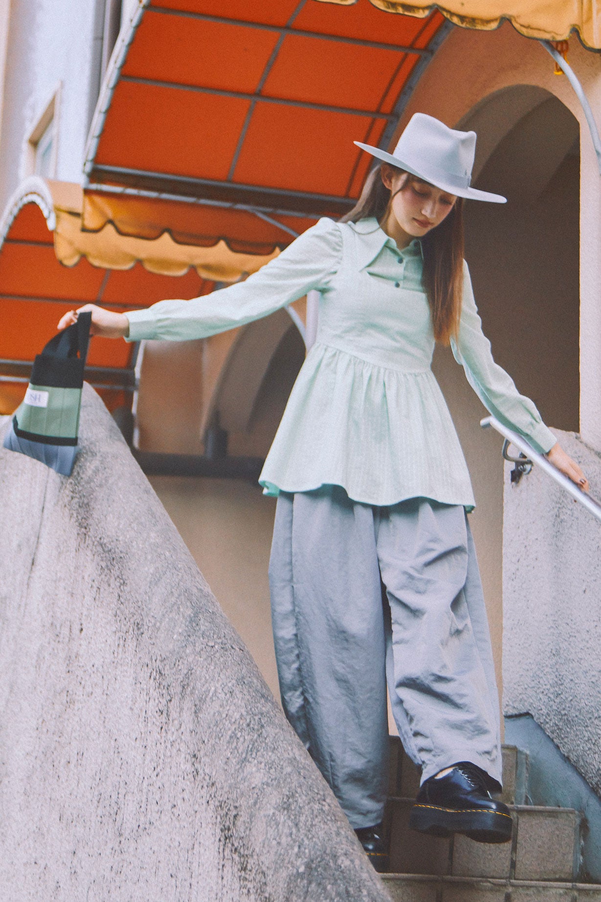 Twin Sheer Check Set