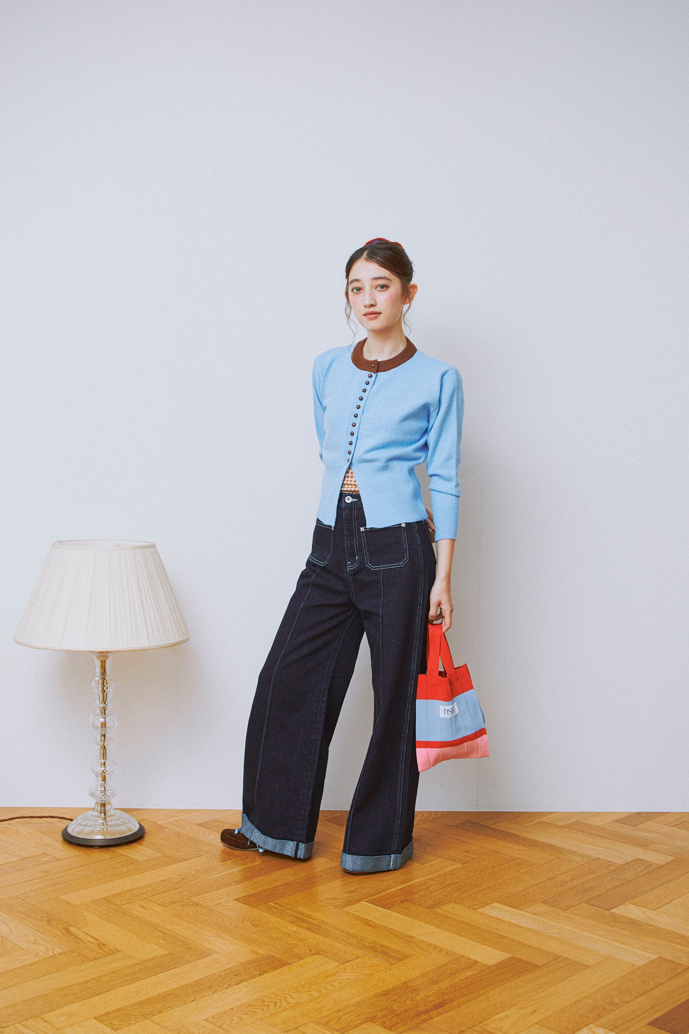 Bicolor Cardigan