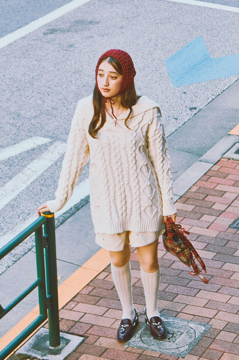 Romantic Sailor Knit Dress