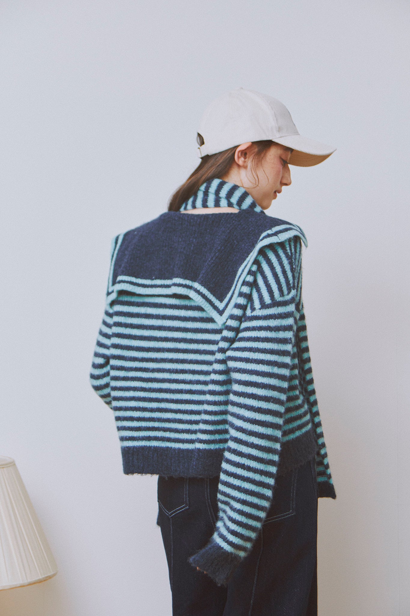 Maline Border Knit Set