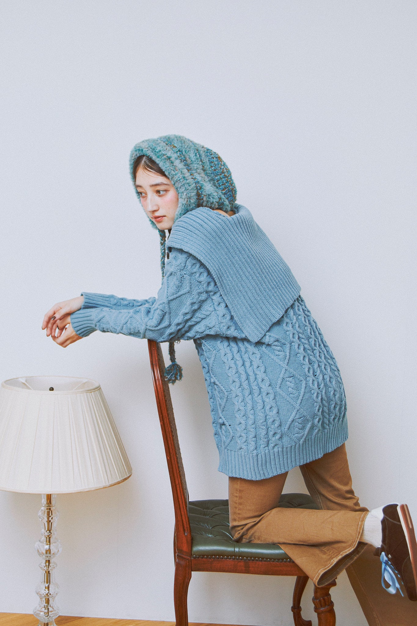 Romantic Sailor Knit Dress