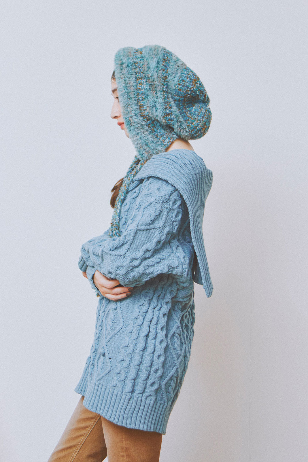 Romantic Sailor Knit Dress