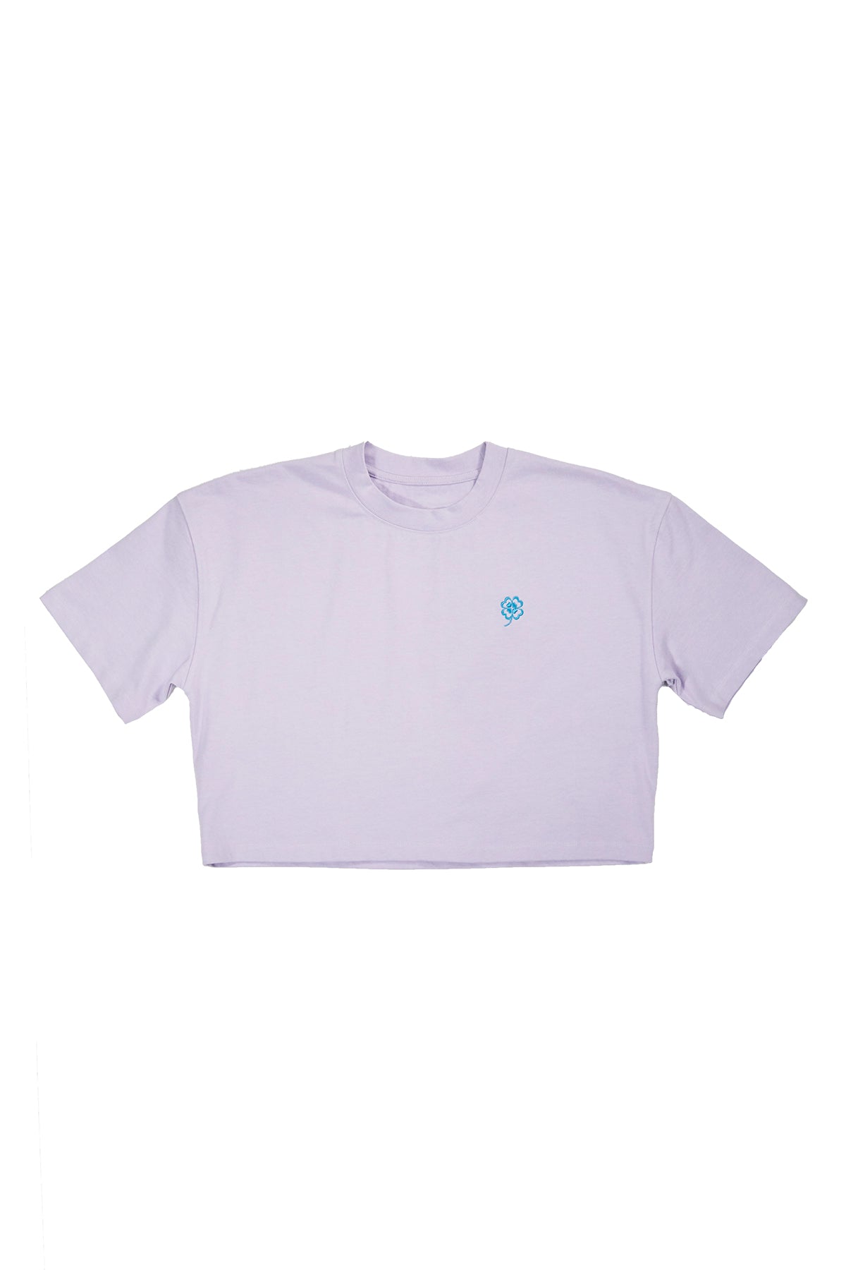 Clover Daily Cropped Tshirts / Purple