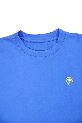 Clover Daily Cropped Tshirts / Blue