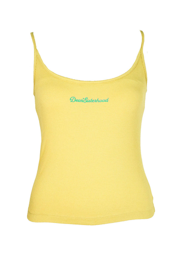 SISTERS Bra Cup Camisole / Yellow