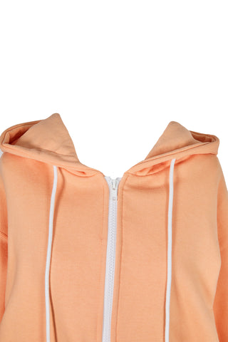 Half zip foodie / Orange