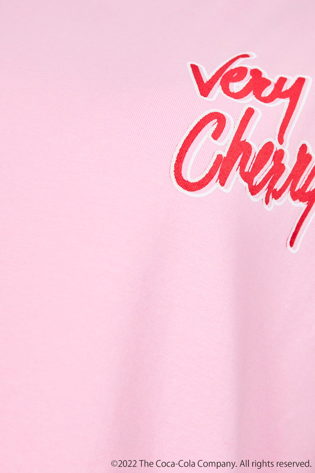 Cherry Coke Trim T / Pink